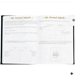 Life Journal Infinite # 23710 - 6"w x 8 1/4"h Undated Weekly Planner